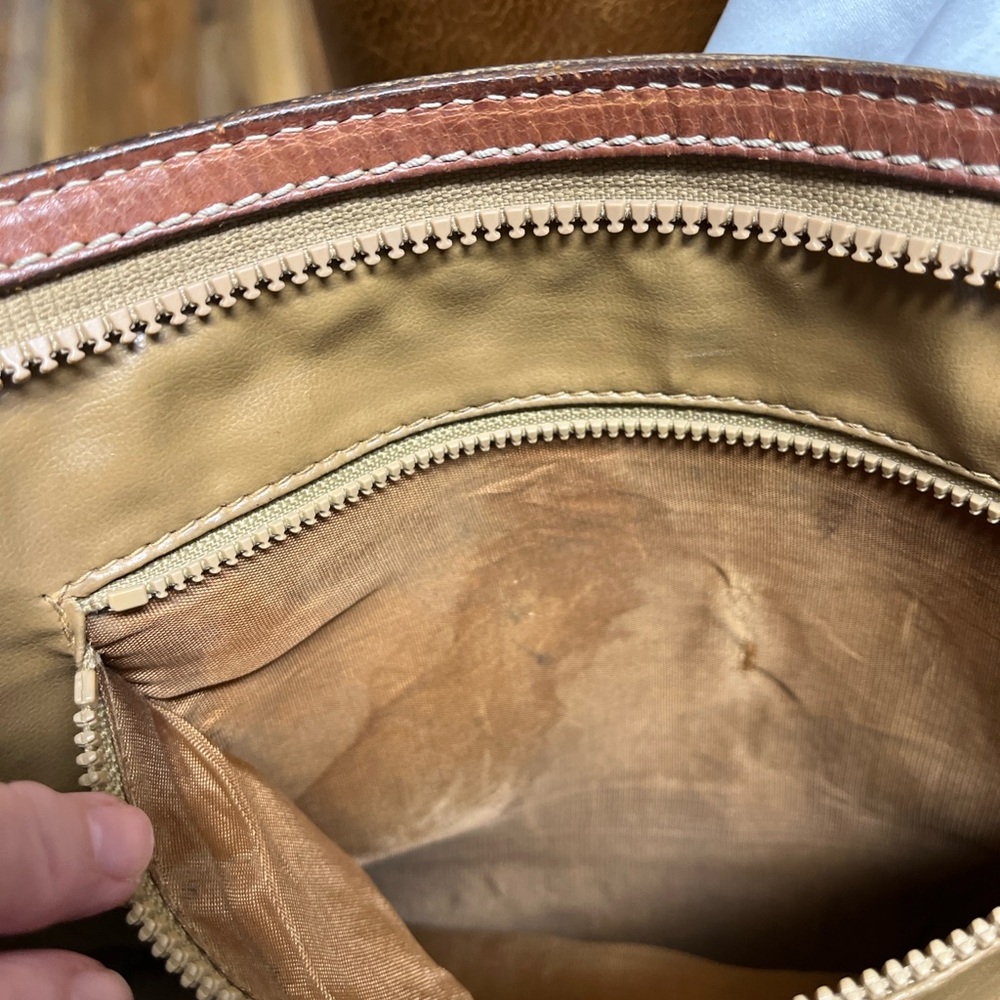 Celine Brown Macadam Second Bag/Clutch, EUC, COA, 12x9x3” - Picture 16 of 16